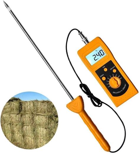 Hay Moisture Meter exporters|hay temperature and moisture tester.